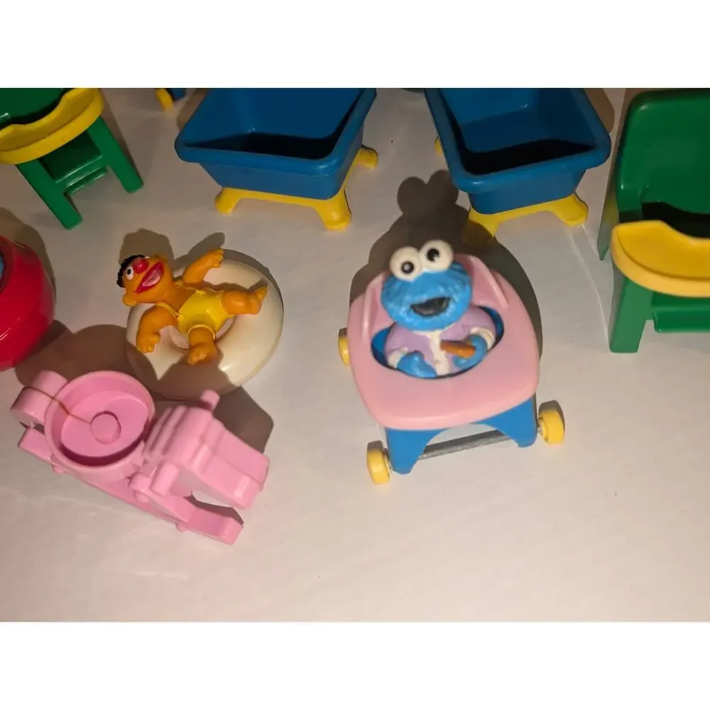 Lot Vintage Sesame Street Babies Muppets Preschool Toys